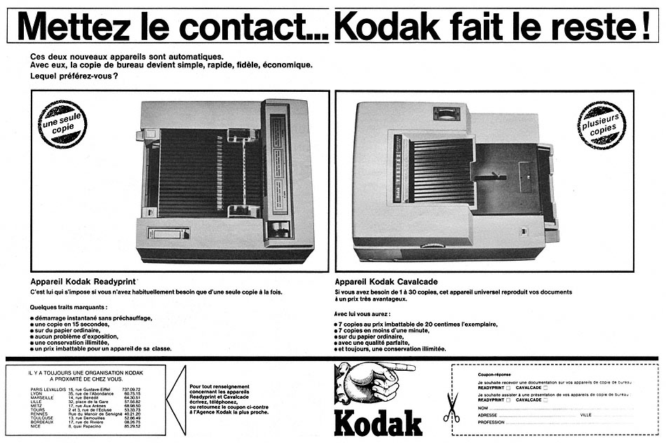 Advert Kodak 1965