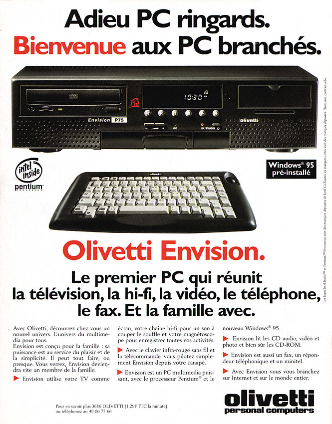 Advert Olivetti 1995