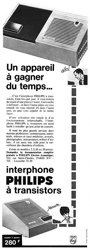 Advert Philips 1963