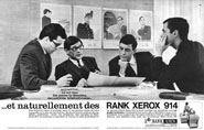 Advert Rank Xerox 1964