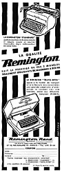 Advert Remington 1957