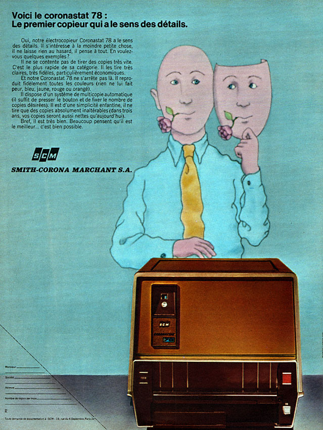 Advert Smith-Corona 1969