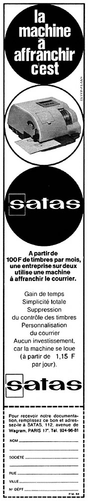 Advert Misc. 1968