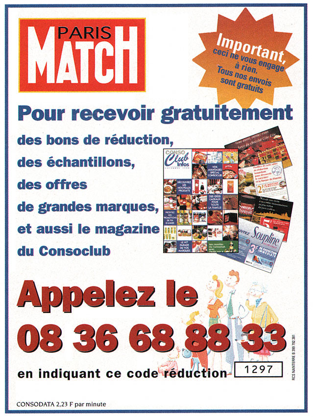 Advert Consodata 1997