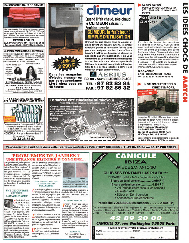 Advert IdeesChoc 1994