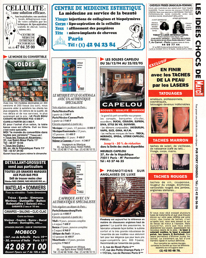 Advert IdeesChoc 1995
