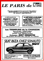 BrandParis de Match 1986