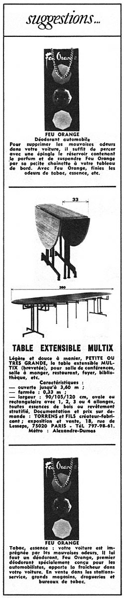 Advert Suggestions 1975
