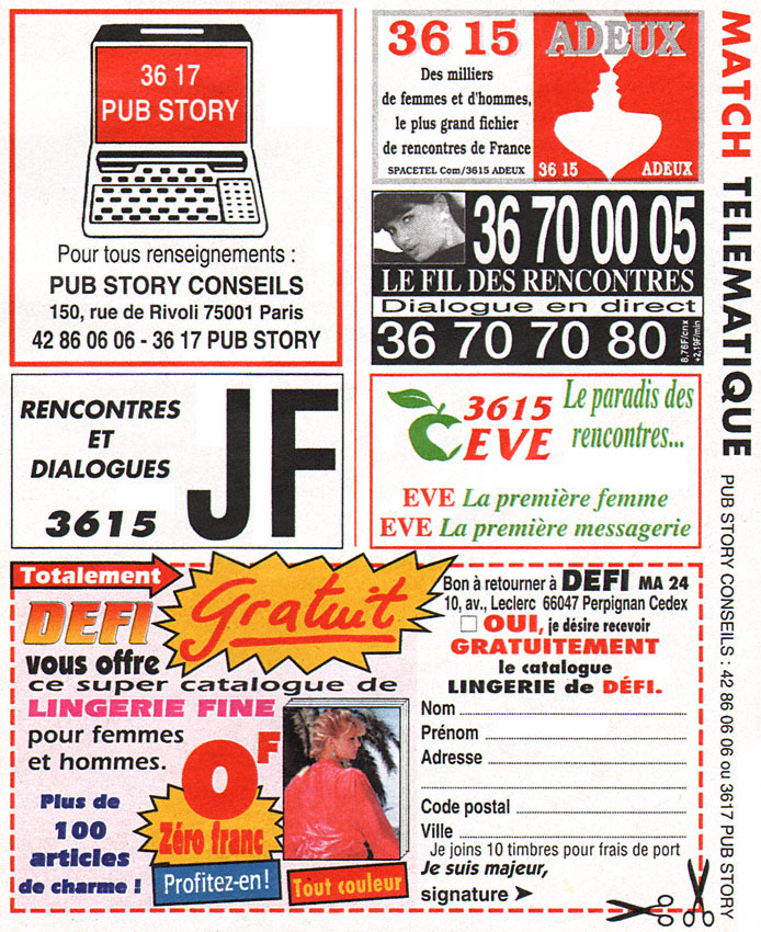 Advert Telematique 1993