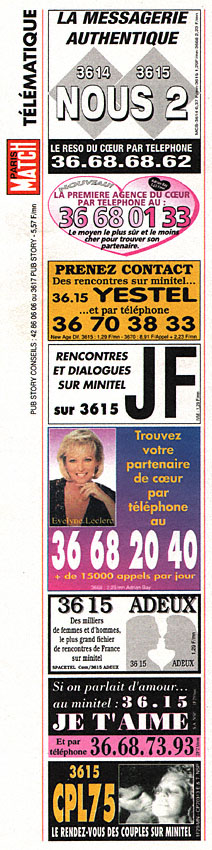 Advert Telematique 1995