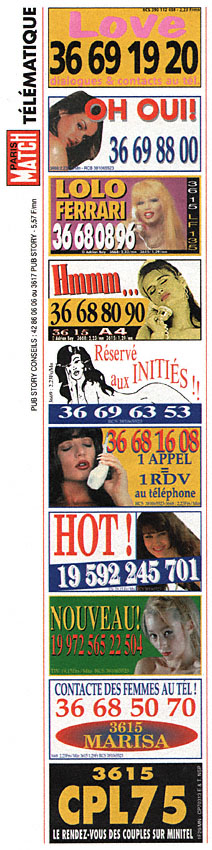 Advert Telematique 1996