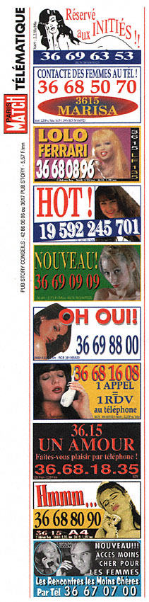 Advert Telematique 1996