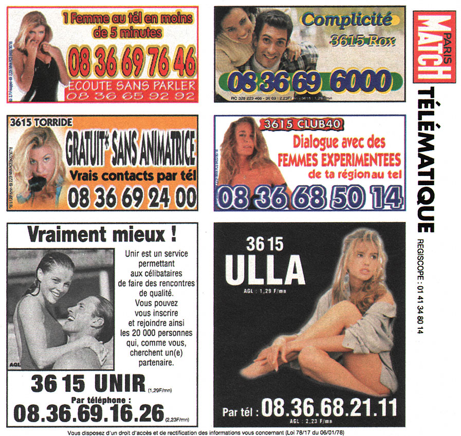 Advert Telematique 1999