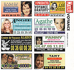 Advert Voyance 2000