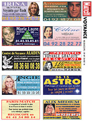 Advert Voyance 2000