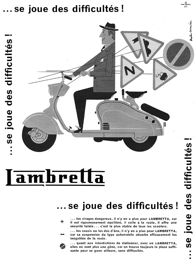 Advert Lambretta 1957