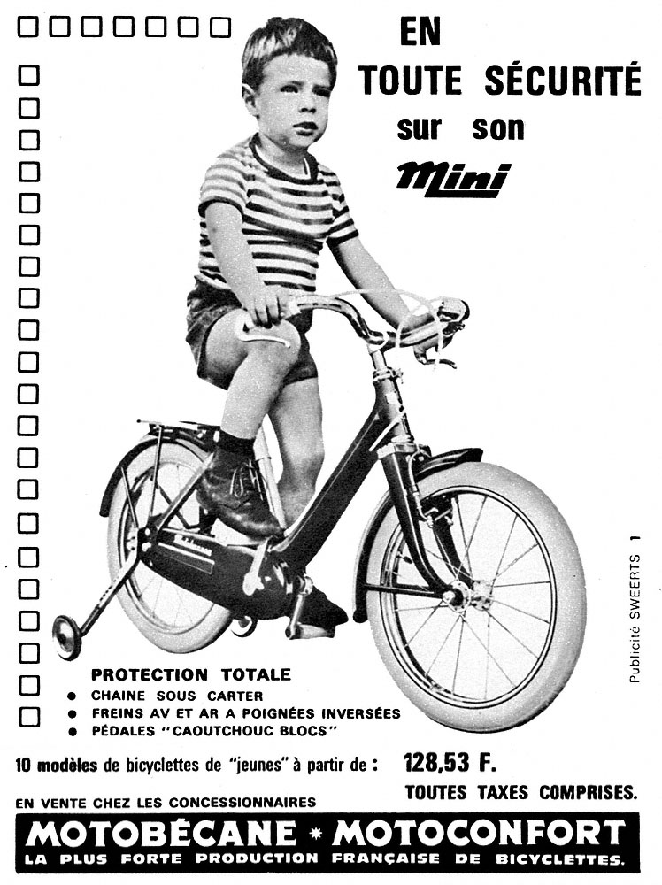 Advert Motobecane 1964