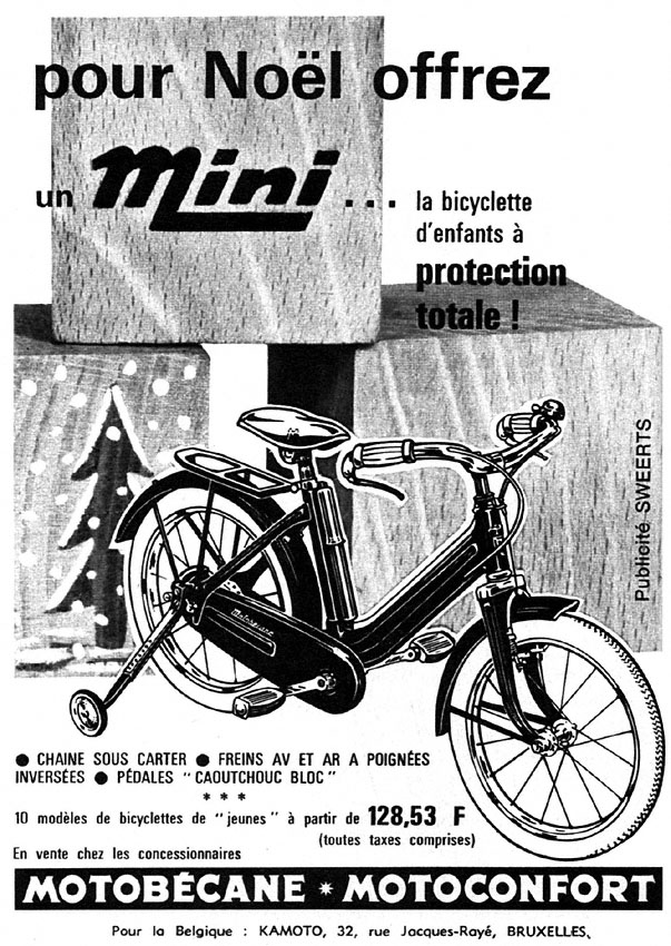 Advert Motobecane 1965