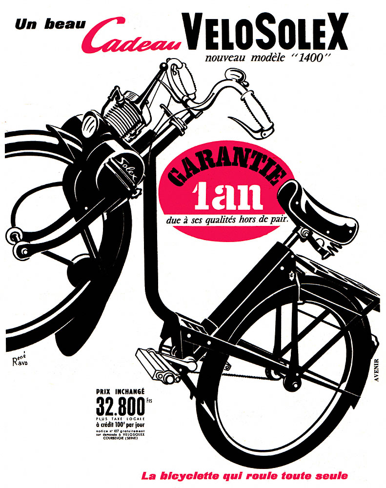 Advert Solex 1958