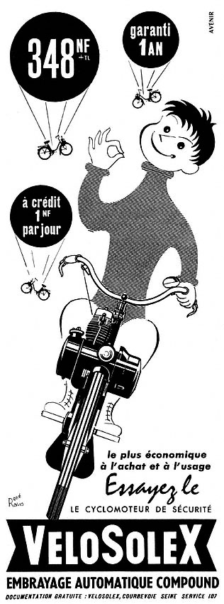 Advert Solex 1960