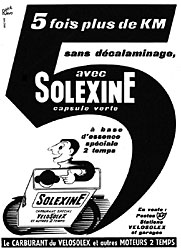 Advert Solexine 1956