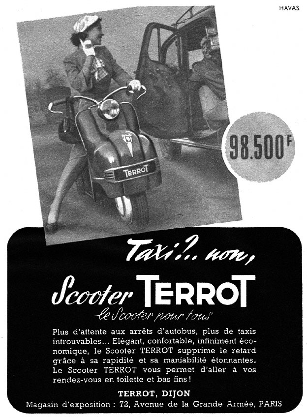 Advert Terrot 1953