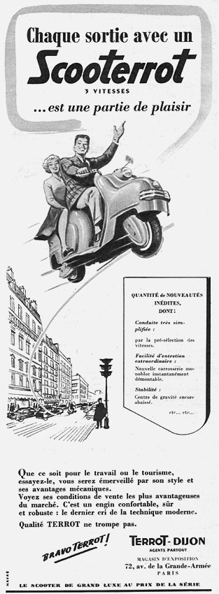 Advert Terrot 1955