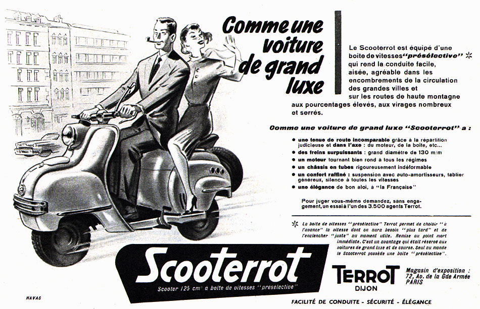Advert Terrot 1956