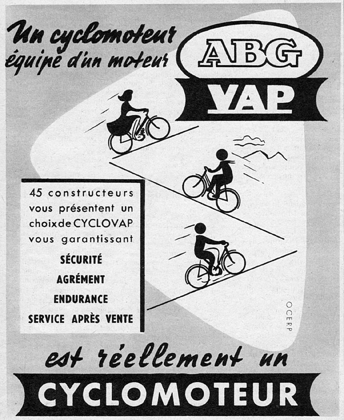 Advert Vap 1954