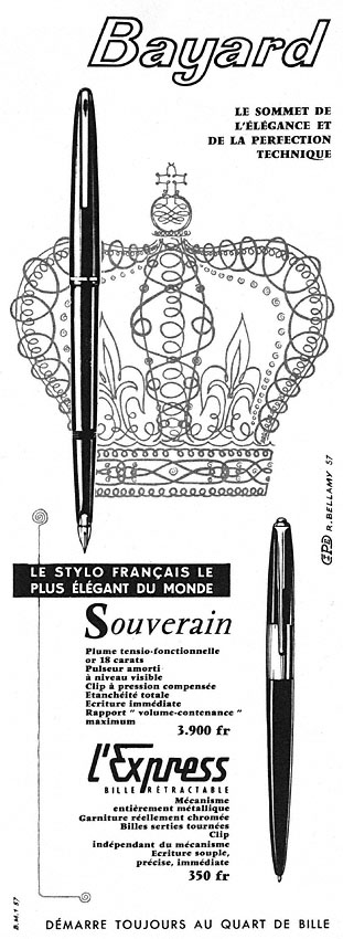 Advert Bayard 1957