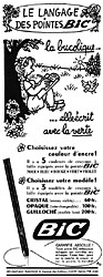 Advert Bic 1952