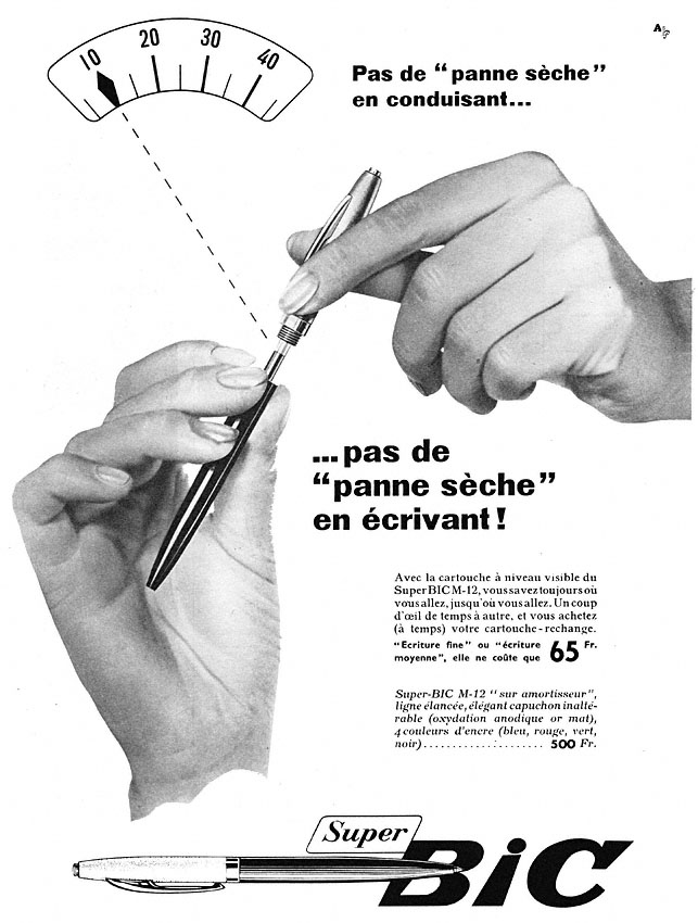 Advert Bic 1957