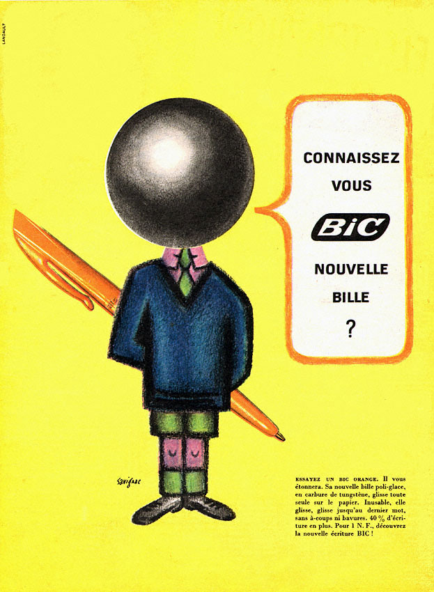 Advert Bic 1961