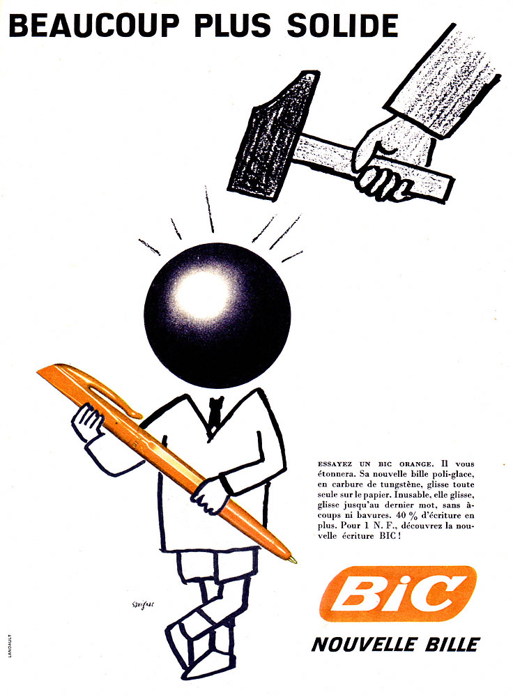 Advert Bic 1961