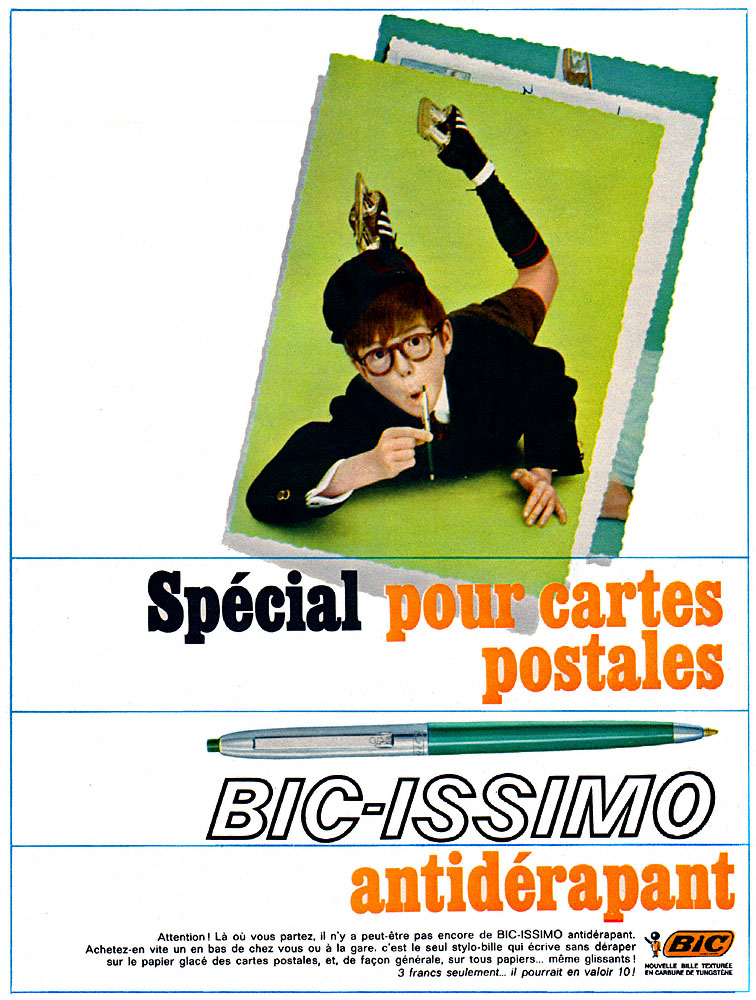 Advert Bic 1965