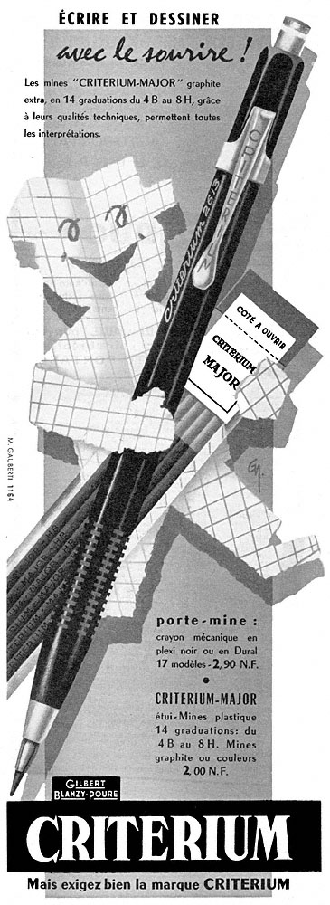 Advert Criterium 1959