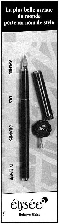 Advert Mallat 1985