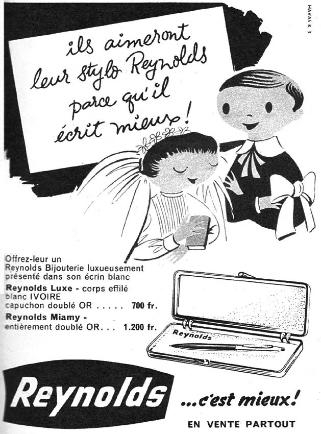 Advert Reynolds 1957