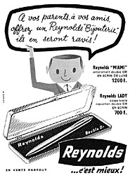 Advert Reynolds 1957