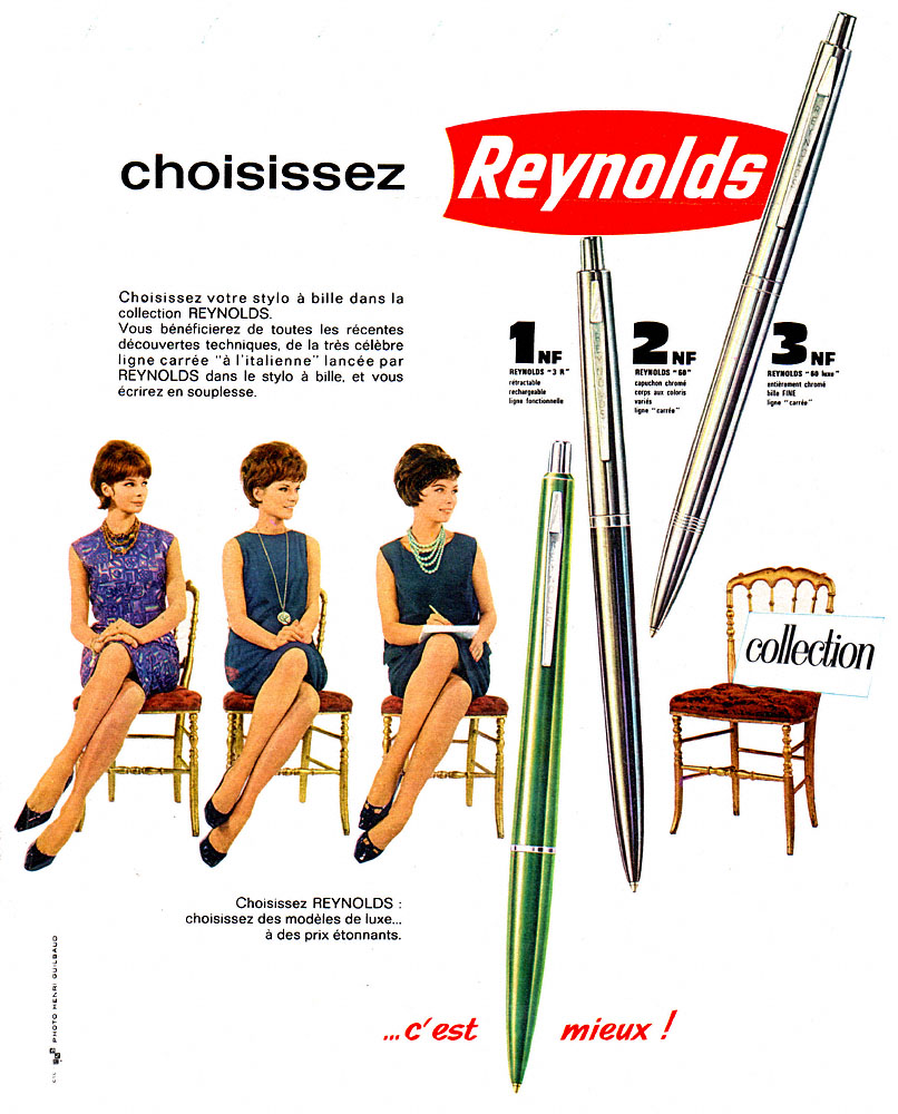 Advert Reynolds 1962