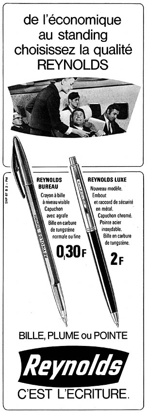 Advert Reynolds 1967