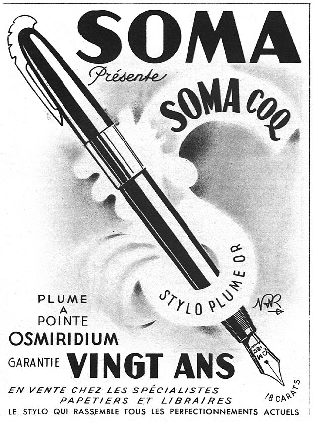 Advert Soma 1949
