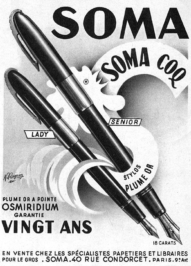 Advert Soma 1950