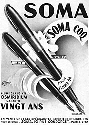 Advert Soma 1950