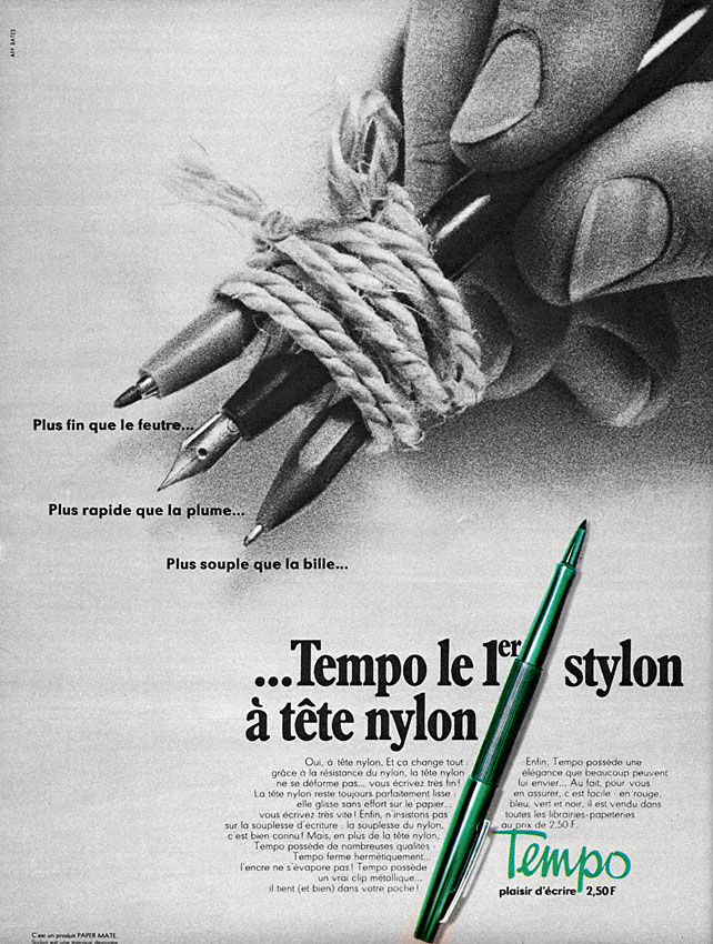Advert Tempo 1969
