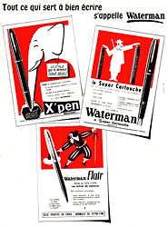 Advert Waterman 1955