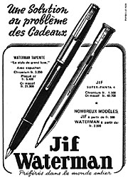 Advert Waterman 1949