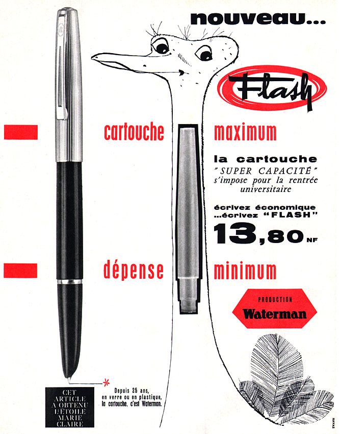 Advert Waterman 1960