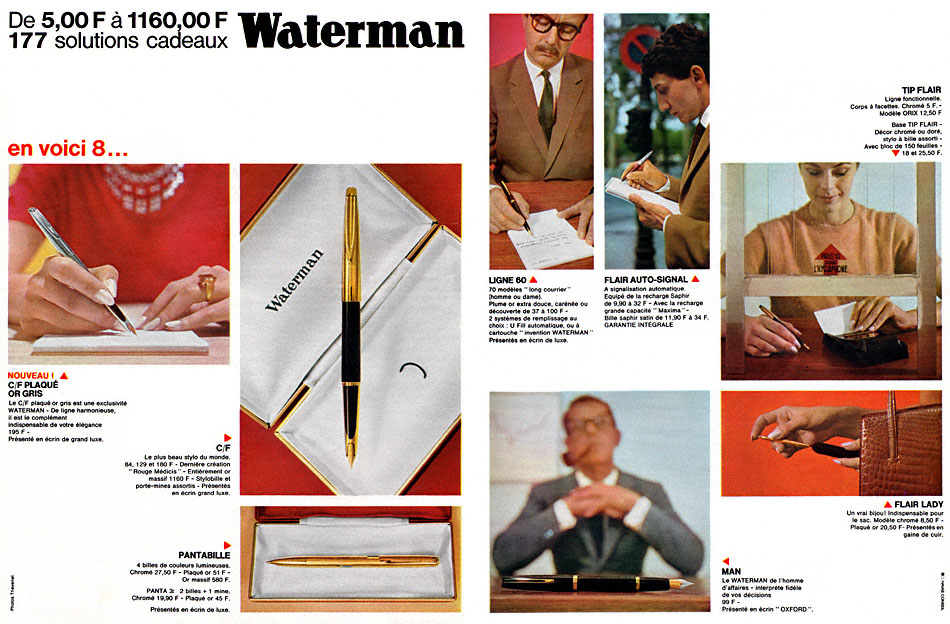 Advert Waterman 1965