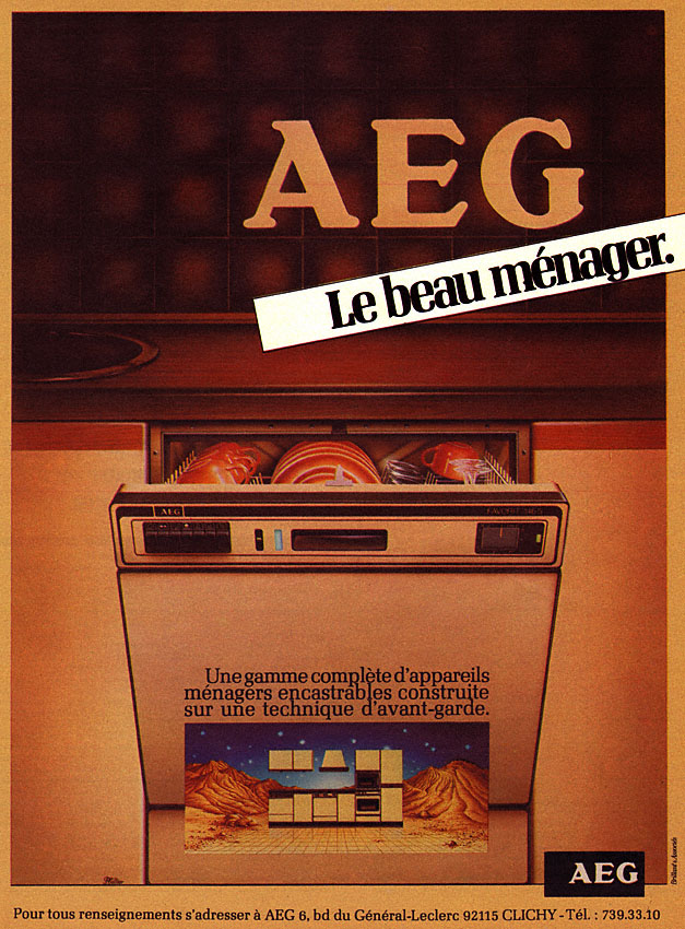 Advert Aeg 1981